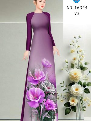 Vải Áo Dài Hoa In 3D AD 16344 27 1764725812 834 vai ao dai hoa in 3d ad 16344