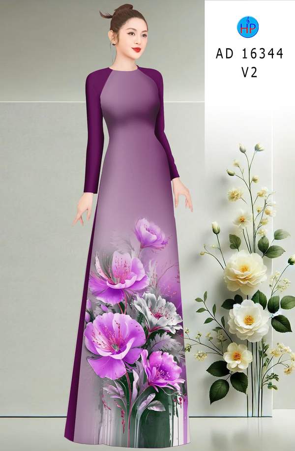 Vải Áo Dài Hoa In 3D AD 16344 10 1764725812 834 vai ao dai hoa in 3d ad 16344
