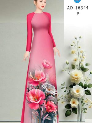 Vải Áo Dài Hoa In 3D AD 16344 35 1764725813 331 vai ao dai hoa in 3d ad 16344