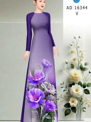 Vải Áo Dài Hoa In 3D AD 16344 33 1764725813 446 vai ao dai hoa in 3d ad 16344