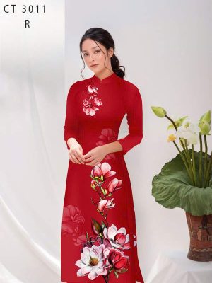 1764900901 836 vai ao dai hoa in 3d ad ct3011
