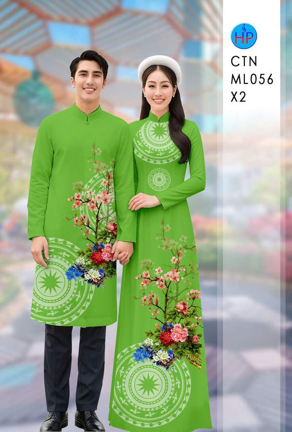 Vải Áo Dài Cặp Đôi Hoa Văn AD CTN ML056 7 1765160431 167 vai ao dai cap doi hoa van ad ctn ml056
