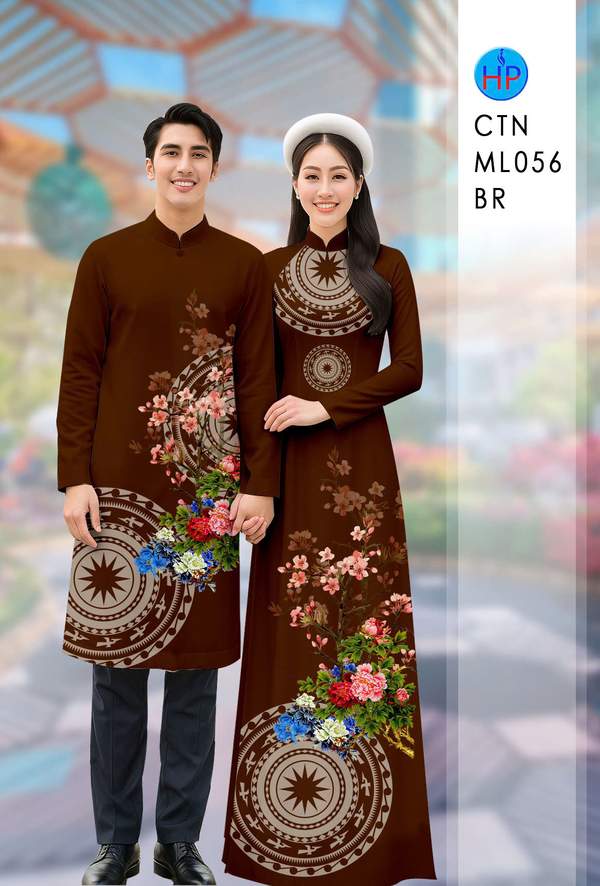 Vải Áo Dài Cặp Đôi Hoa Văn AD CTN ML056 6 1765160431 273 vai ao dai cap doi hoa van ad ctn ml056