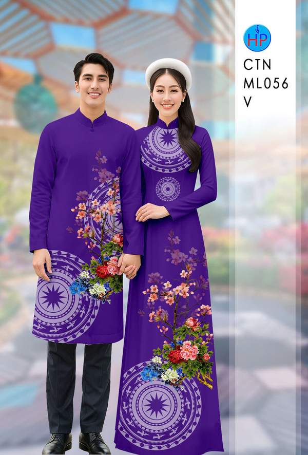 Vải Áo Dài Cặp Đôi Hoa Văn AD CTN ML056 4 1765160431 850 vai ao dai cap doi hoa van ad ctn ml056