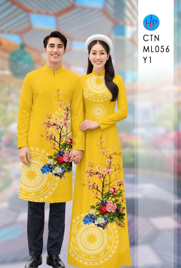 Vải Áo Dài Cặp Đôi Hoa Văn AD CTN ML056 11 1765160432 650 vai ao dai cap doi hoa van ad ctn ml056