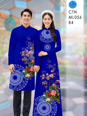 Vải Áo Dài Cặp Đôi Hoa Văn AD CTN ML056 18 1765160432 910 vai ao dai cap doi hoa van ad ctn ml056