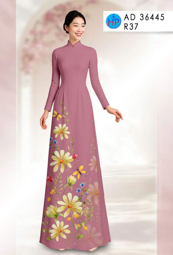 Vải Áo Dài Hoa In 3D AD 36445 6 1765160549 50 vai ao dai hoa in 3d ad 36445