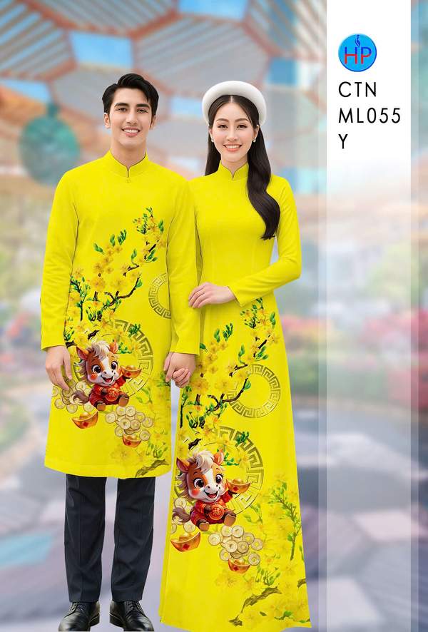 Vải Áo Dài Cặp Đôi Đón Tết AD CTNML055 6 1765160884 902 vai ao dai cap doi don tet ad ctnml055