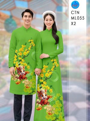 Vải Áo Dài Cặp Đôi Đón Tết AD CTNML055 16 1765160885 610 vai ao dai cap doi don tet ad ctnml055