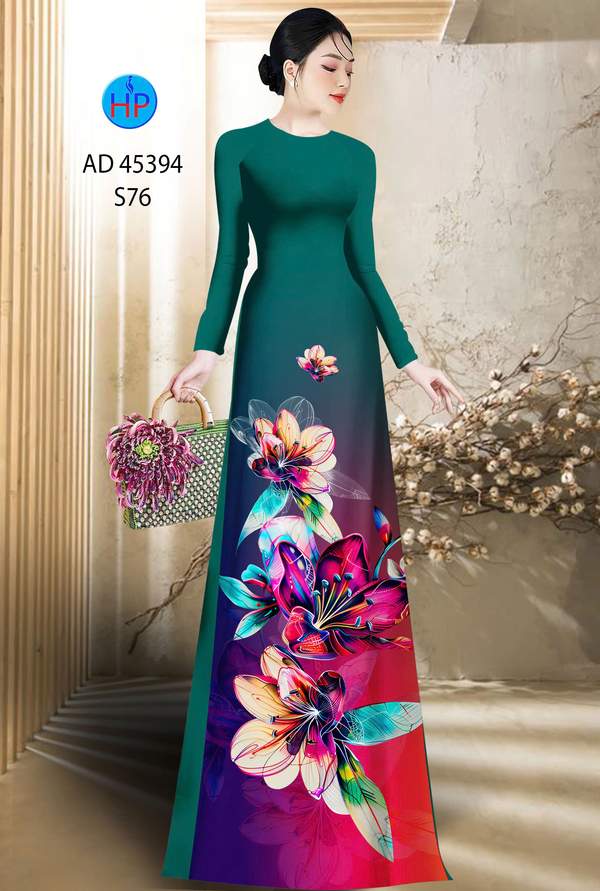 Vải Áo Dài Hoa In 3D AD 45394 6 1765161021 489 vai ao dai hoa in 3d ad 45394