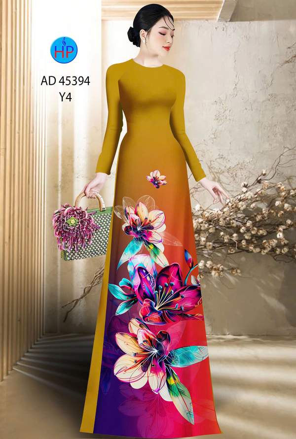 Vải Áo Dài Hoa In 3D AD 45394 8 1765161022 462 vai ao dai hoa in 3d ad 45394