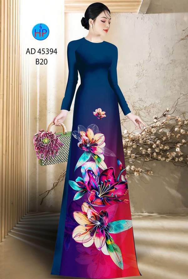 Vải Áo Dài Hoa In 3D AD 45394 14 1765161023 146 vai ao dai hoa in 3d ad 45394