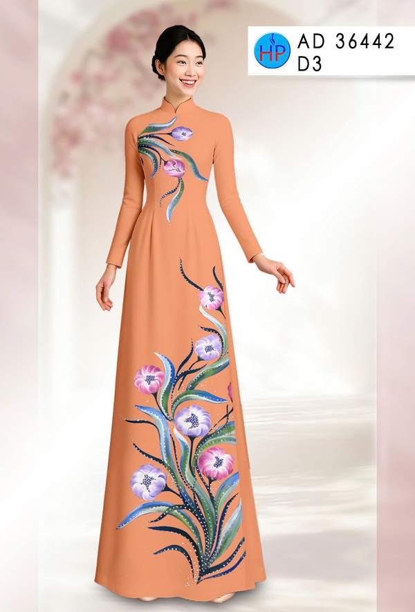 Vải Áo Dài Hoa In 3D AD 36442 7 1765330178 464 vai ao dai hoa in 3d ad 36442