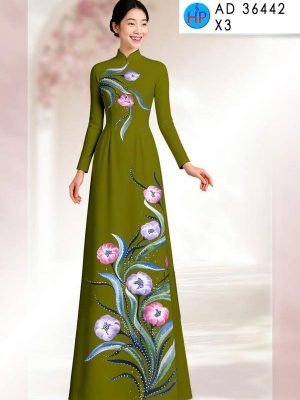 Vải Áo Dài Hoa In 3D AD 36442 28 1765330179 213 vai ao dai hoa in 3d ad 36442
