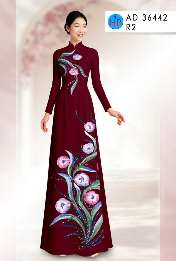 Vải Áo Dài Hoa In 3D AD 36442 12 1765330179 385 vai ao dai hoa in 3d ad 36442