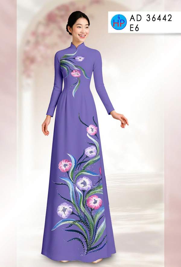 Vải Áo Dài Hoa In 3D AD 36442 9 1765330179 779 vai ao dai hoa in 3d ad 36442