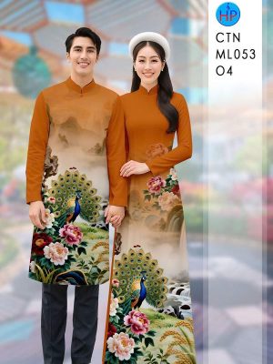 Vải Áo Dài Cặp Đôi Chim Công AD CTN ML053 16 1765330621 358 vai ao dai cap doi chim cong ad ctn ml053