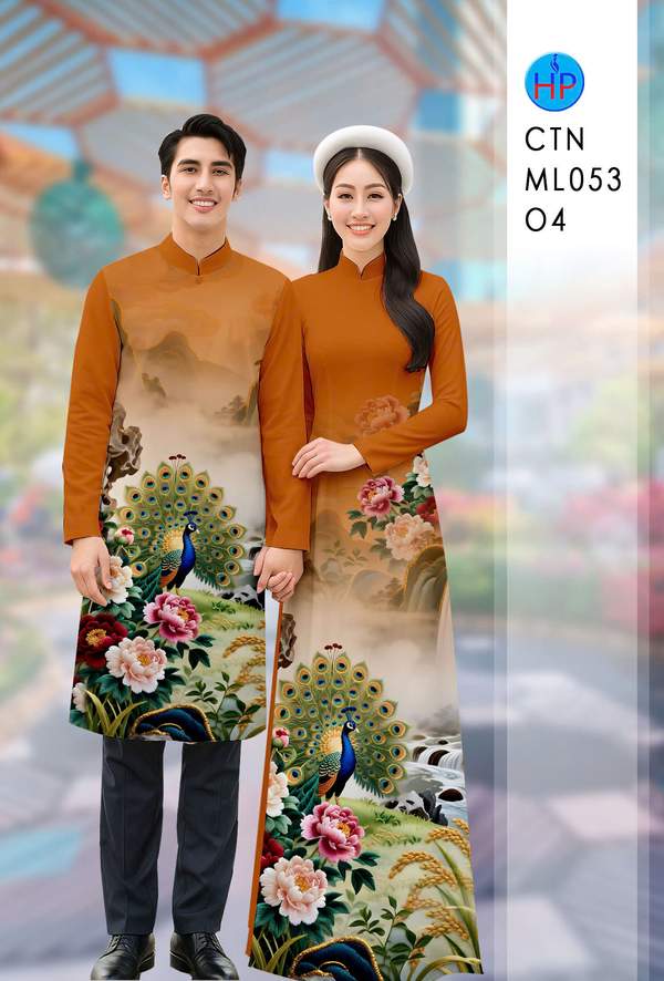 Vải Áo Dài Cặp Đôi Chim Công AD CTN ML053 7 1765330621 358 vai ao dai cap doi chim cong ad ctn ml053