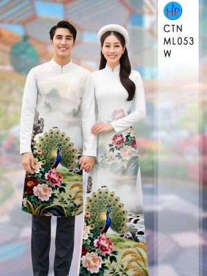 Vải Áo Dài Cặp Đôi Chim Công AD CTN ML053 15 1765330621 859 vai ao dai cap doi chim cong ad ctn ml053