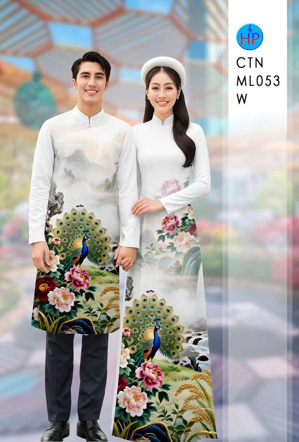 Vải Áo Dài Cặp Đôi Chim Công AD CTN ML053 6 1765330621 859 vai ao dai cap doi chim cong ad ctn ml053