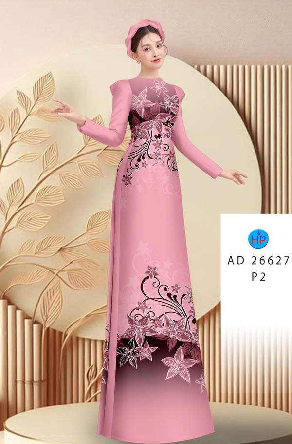 Vải Áo Dài Hoa In 3D AD 26627 3 1765505725 447 vai ao dai hoa in 3d ad 26627