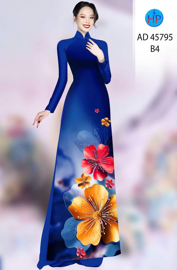 Vải Áo Dài Hoa In 3D AD 45795 9 1765592892 315 vai ao dai hoa in 3d ad 45795