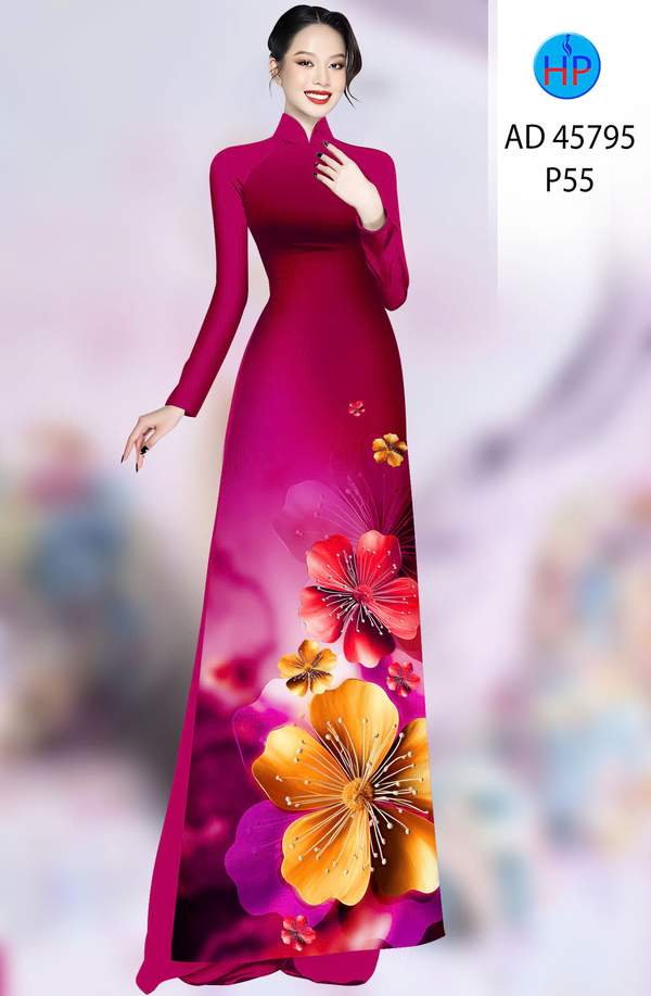 Vải Áo Dài Hoa In 3D AD 45795 8 1765592892 947 vai ao dai hoa in 3d ad 45795