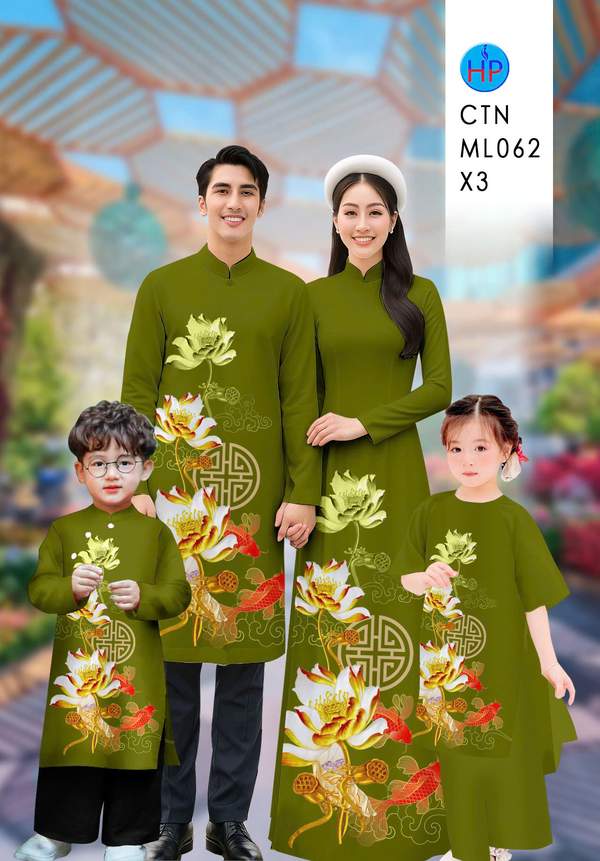 Vải Áo Dài Cặp Đôi Hoa Sen AD CTN ML062 5 1765778869 379 vai ao dai cap doi hoa sen ad ctn ml062