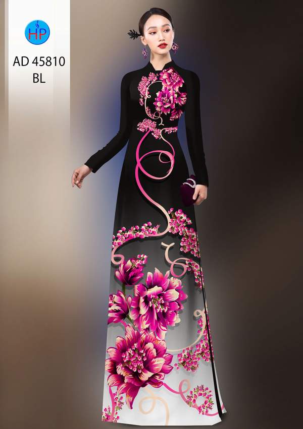Vải Áo Dài Hoa In 3D AD 45810 2 1765854317 669 vai ao dai hoa in 3d ad 45810