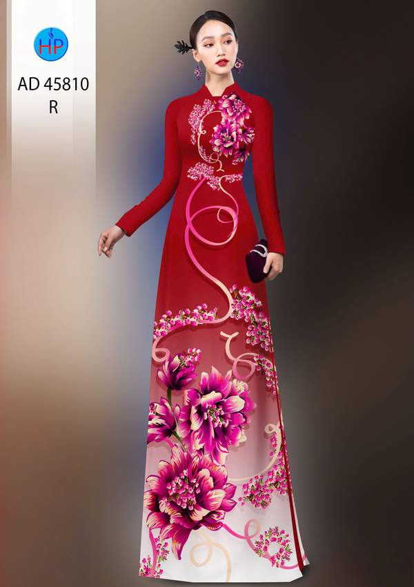 Vải Áo Dài Hoa In 3D AD 45810 5 1765854318 633 vai ao dai hoa in 3d ad 45810