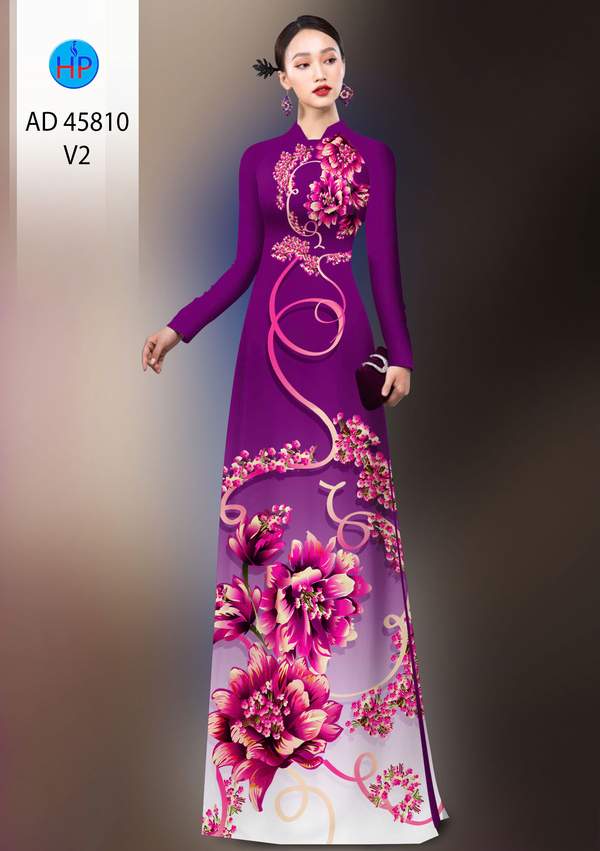 Vải Áo Dài Hoa In 3D AD 45810 10 1765854319 676 vai ao dai hoa in 3d ad 45810
