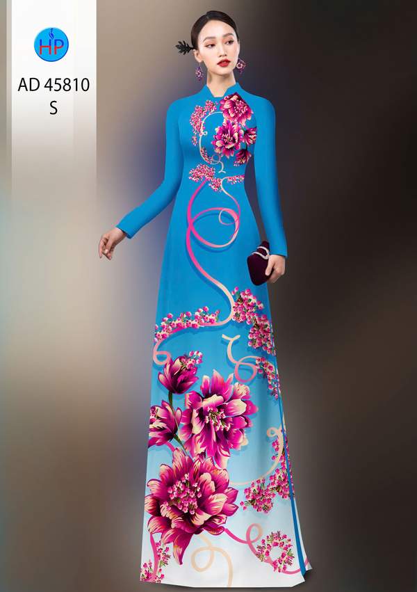 Vải Áo Dài Hoa In 3D AD 45810 13 1765854320 145 vai ao dai hoa in 3d ad 45810