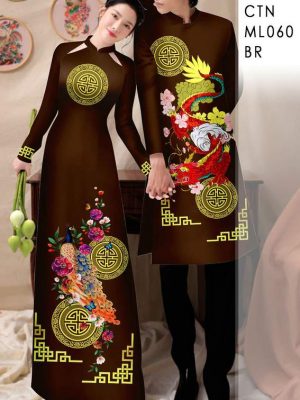 Vải Áo Dài Cặp Đôi Chim Phượng AD CTNML060 17 1766022087 473 vai ao dai cap doi chim phuong ad ctnml060