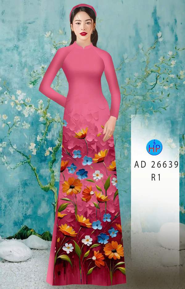 Vải Áo Dài Hoa In 3D AD 26639 7 1766022217 163 vai ao dai hoa in 3d ad 26639