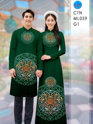 Vải Áo Dài Cặp Đôi Hoa Văn AD CTNML059 15 1766022527 100 vai ao dai cap doi hoa van ad ctnml059