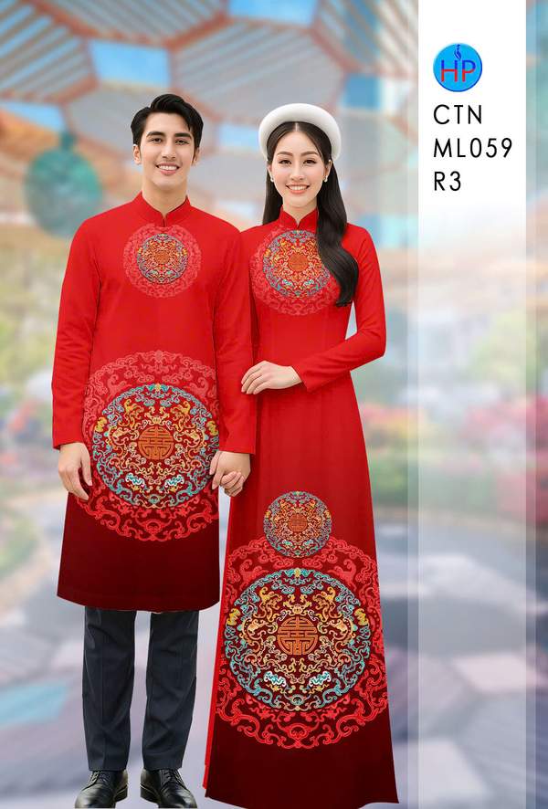 Vải Áo Dài Cặp Đôi Hoa Văn AD CTNML059 3 1766022527 822 vai ao dai cap doi hoa van ad ctnml059