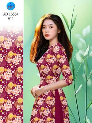 Vải Áo Dài Hoa Đào Đón Tết AD 16564 23 1766022656 313 vai ao dai hoa dao don tet ad 16564