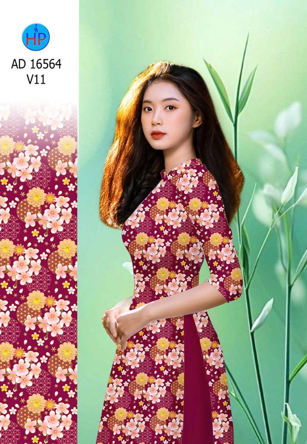 Vải Áo Dài Hoa Đào Đón Tết AD 16564 6 1766022656 313 vai ao dai hoa dao don tet ad 16564