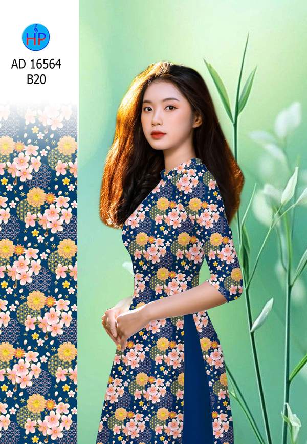 Vải Áo Dài Hoa Đào Đón Tết AD 16564 8 1766022657 977 vai ao dai hoa dao don tet ad 16564