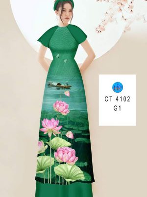 Vải Áo Dài Hoa Sen AD CT4102 23 1766368070 688 vai ao dai hoa sen ad ct4102
