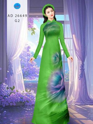 Vải Áo Dài Hoa In 3D AD 26649 20 1766542189 603 vai ao dai hoa in 3d ad 26649