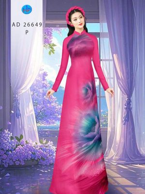 Vải Áo Dài Hoa In 3D AD 26649 33 1766542191 195 vai ao dai hoa in 3d ad 26649