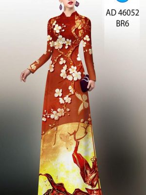 Vải Áo Dài Hoa In 3D AD 46052 21 1766542650 186 vai ao dai hoa in 3d ad 46052