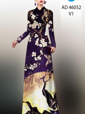 Vải Áo Dài Hoa In 3D AD 46052 24 1766542651 267 vai ao dai hoa in 3d ad 46052