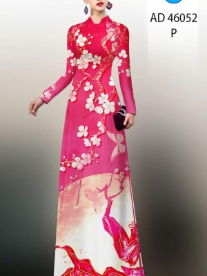 Vải Áo Dài Hoa In 3D AD 46052 33 1766542653 349 vai ao dai hoa in 3d ad 46052