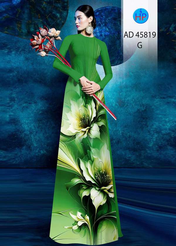Vải Áo Dài Hoa In 3D AD 45819 7 1766716918 550 vai ao dai hoa in 3d ad 45819