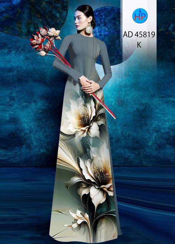Vải Áo Dài Hoa In 3D AD 45819 11 1766716918 869 vai ao dai hoa in 3d ad 45819