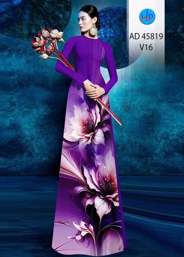 Vải Áo Dài Hoa In 3D AD 45819 14 1766716919 133 vai ao dai hoa in 3d ad 45819