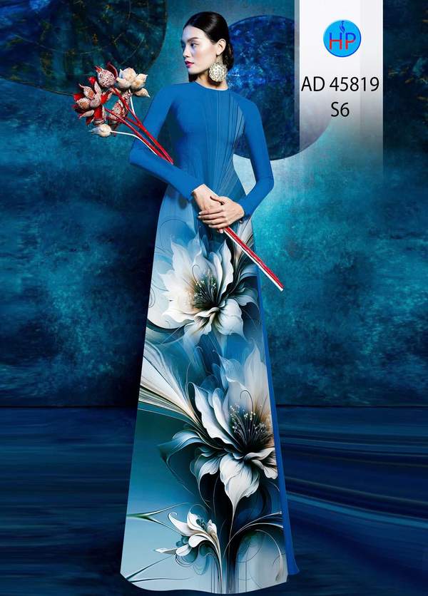 Vải Áo Dài Hoa In 3D AD 45819 1 1766716920 713 vai ao dai hoa in 3d ad 45819