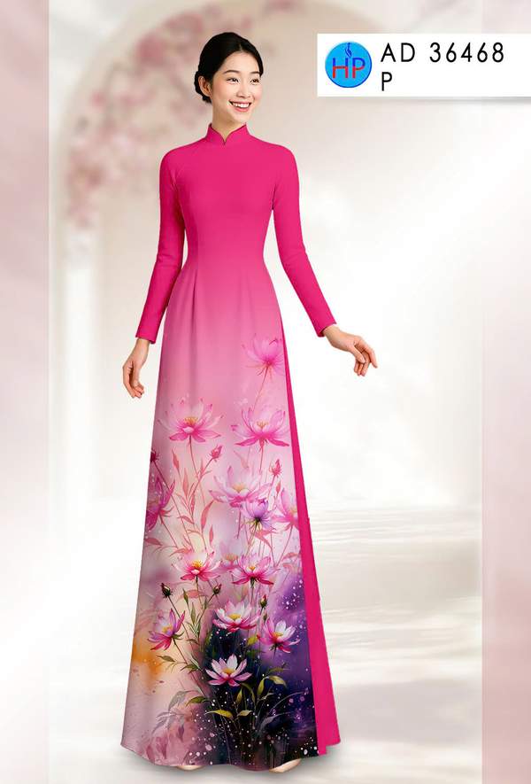 Vải Áo Dài Hoa In 3D AD 36468 11 1766717346 57 vai ao dai hoa in 3d ad 36468